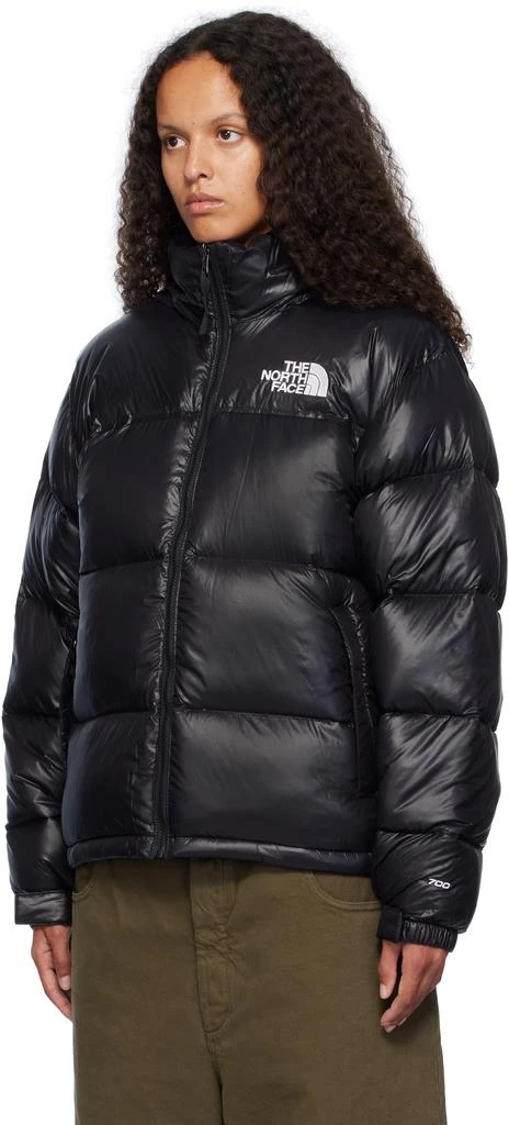 商品The North Face|SSENSE Exclusive Black 1996 Retro Shine Nuptse Down Jacket,价格¥2632,第4张图片详细描述