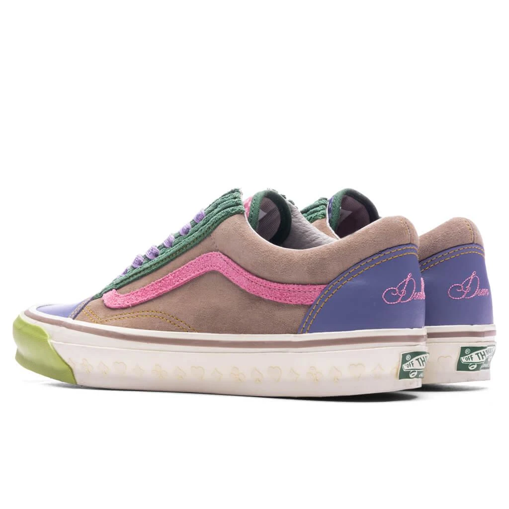 商品Vans|Feature x Vans OG Old Skool LX Double Down - Multi,价格¥987,第3张图片详细描述