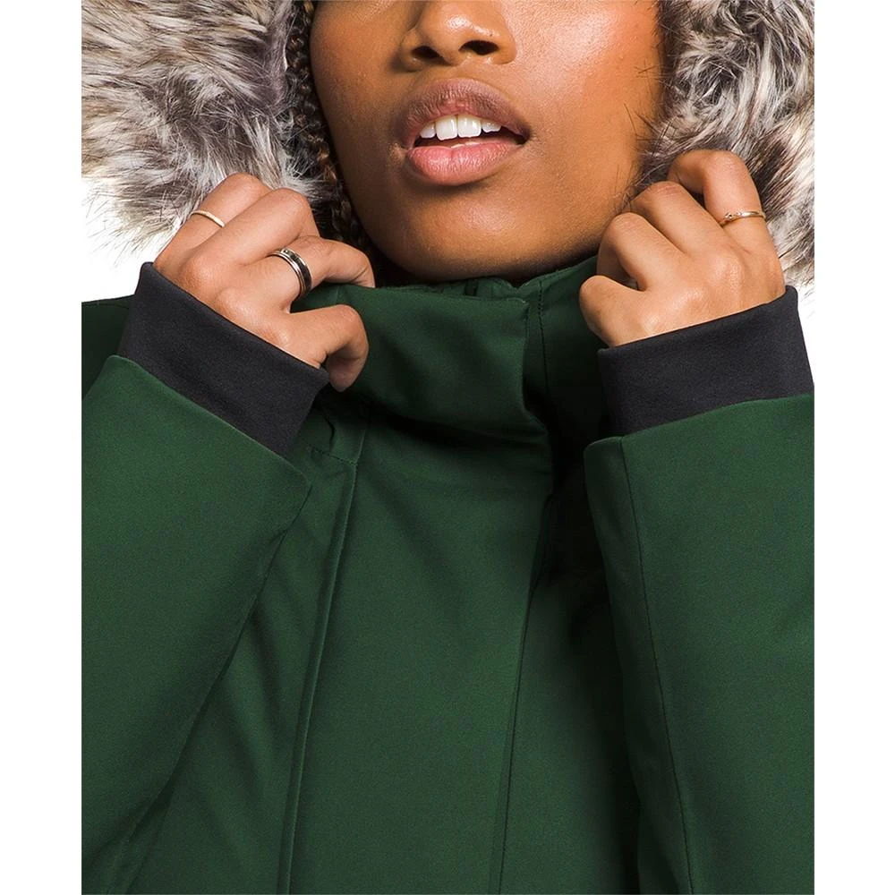 商品The North Face|Women's Arctic Hooded Faux-Fur-Trim Parka,价格¥1063,第4张图片详细描述