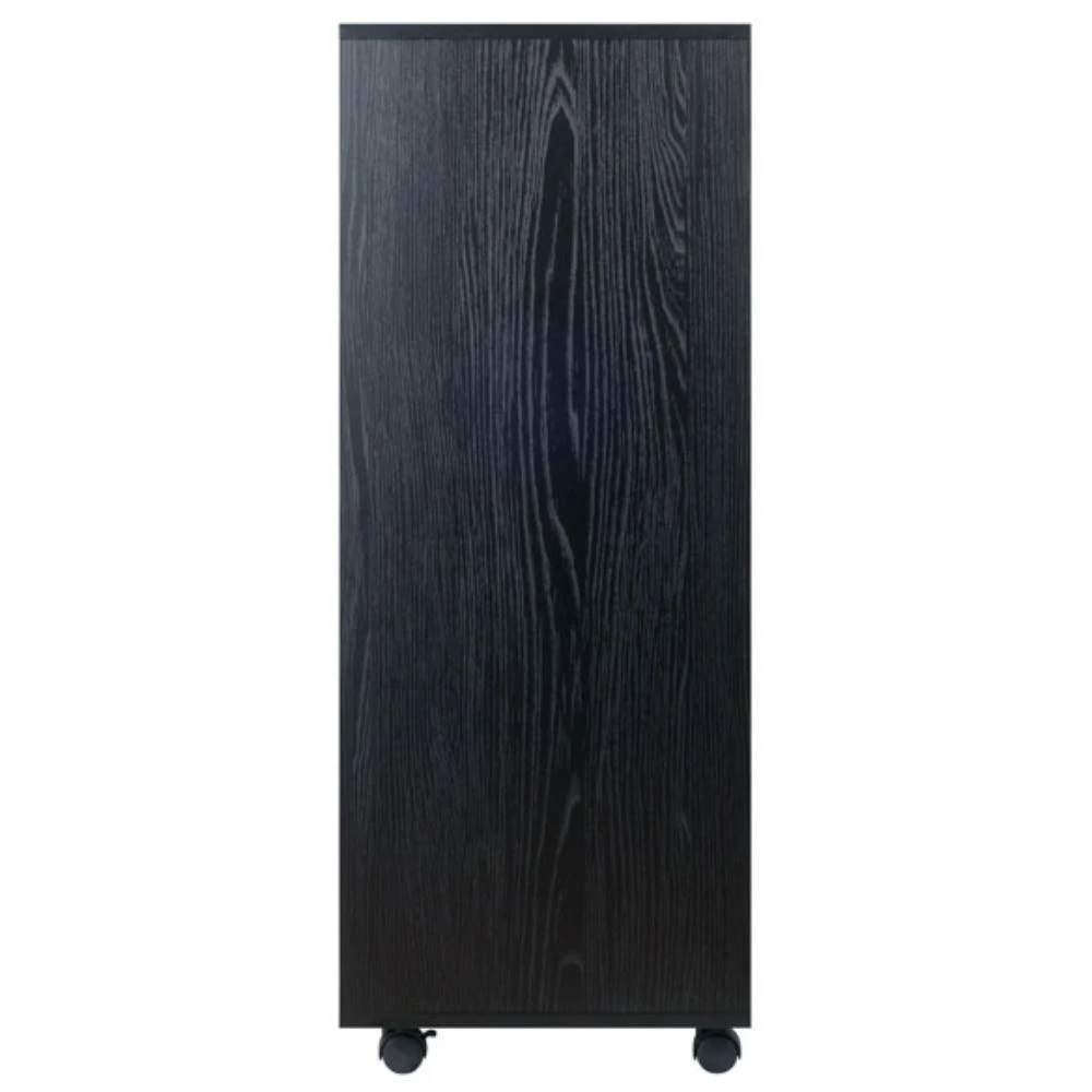 商品Hivvago|5-Drawer Storage Mobile Cabinet Black,价格¥2412,第3张图片详细描述