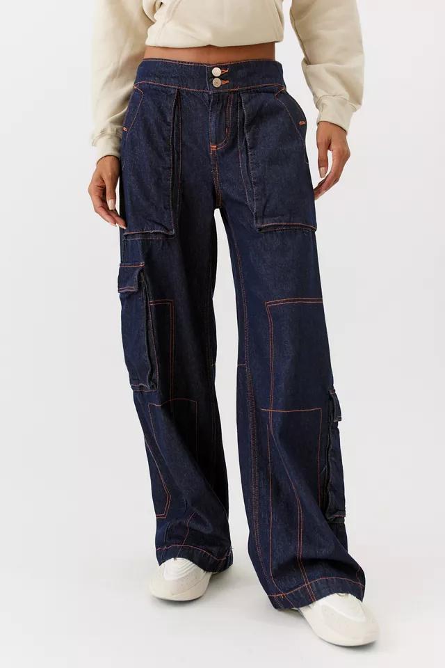 商品BDG|BDG Maya Baggy Cargo Jean,价格¥711,第6张图片详细描述