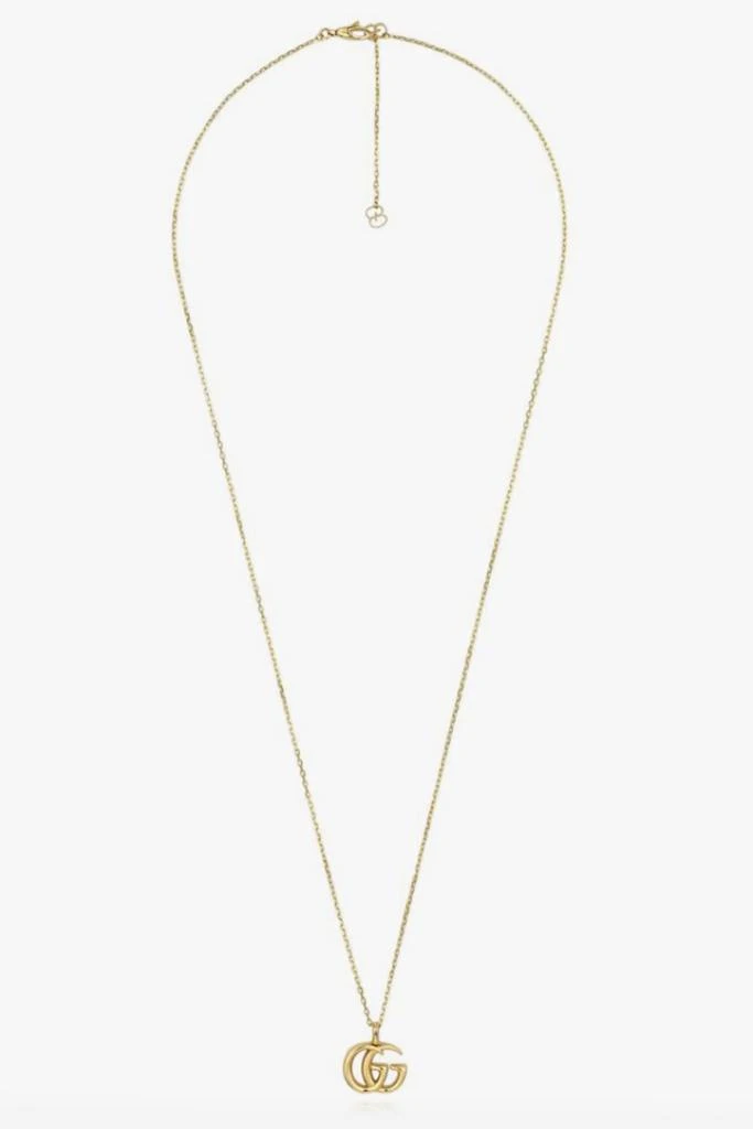 商品Gucci|Gucci Double G Pendant Necklace,价格¥22217,第1张图片