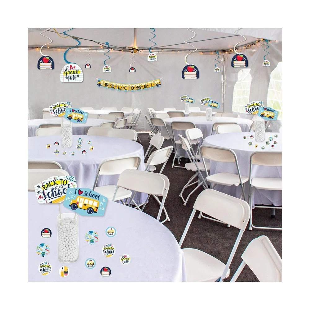 商品Big Dot of Happiness|Back to School - First Day of School Classroom Decorations Supplies Decoration Kit - Decor Galore Party Pack - 51 Pieces,价格¥246,第3张图片详细描述