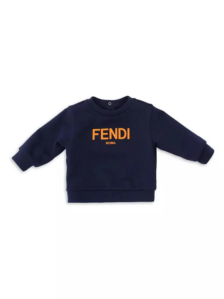 商品Fendi|Baby Girl's Text Logo Sweatshirt,价格¥2257,第1张图片详细描述