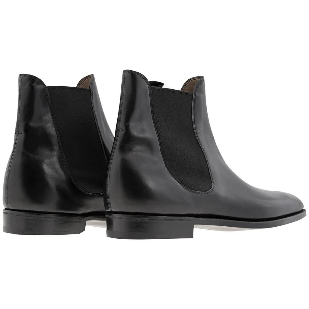 商品Burberry|Burberry Wordsworth Black Smooth Leather Boots, Brand Size 6,价格¥2656,第3张图片详细描述