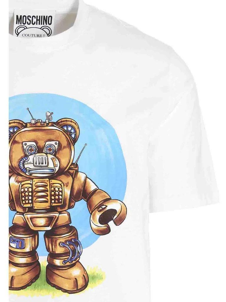 商品Moschino|Moschino robot Teddy T-shirt,价格¥1514,第3张图片详细描述