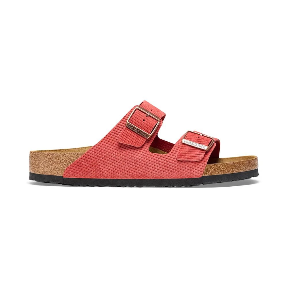 商品Birkenstock|Women's Arizona Corduroy Suede Embossed Sandals from Finish Line,价格¥695,第2张图片详细描述