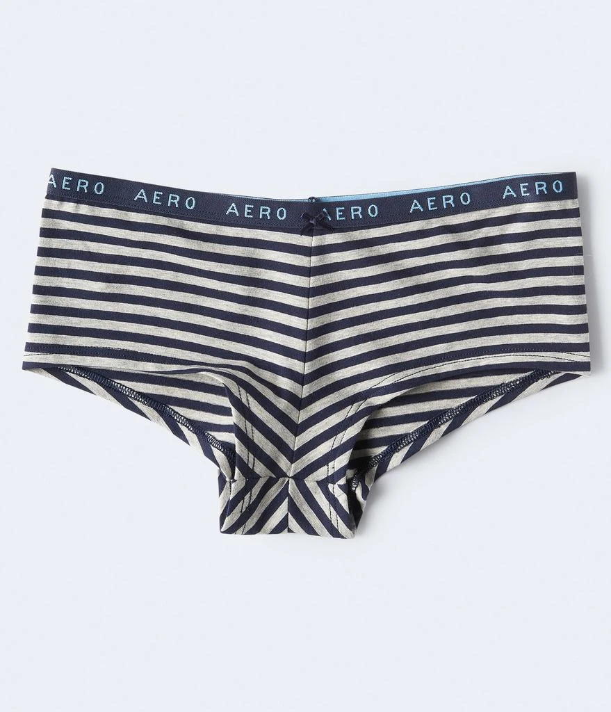 商品Aeropostale|Aeropostale Women's Striped Logo Boyshort,价格¥37,第2张图片详细描述