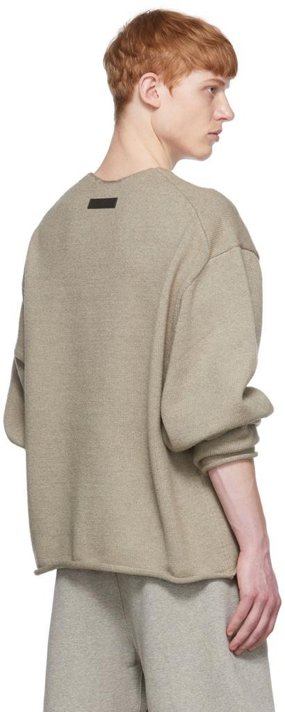Gray Polyester Sweatshirt商品第3张图片规格展示