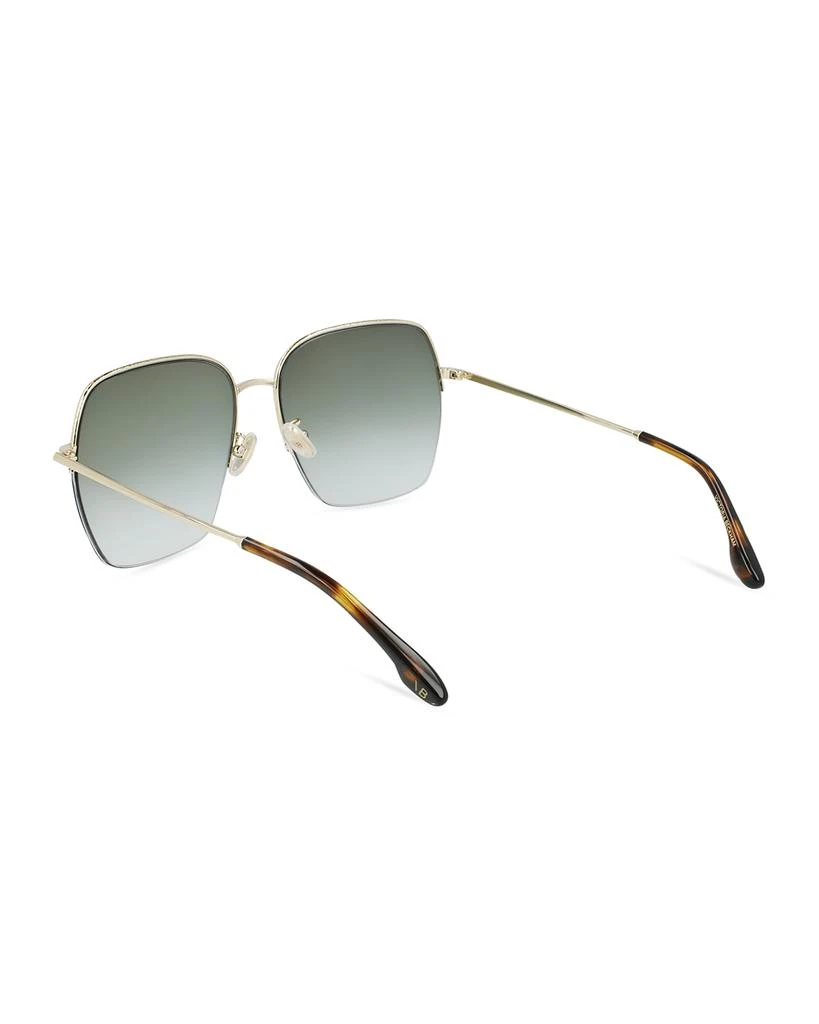 商品Victoria Beckham|Hammered Oversized Square Metal Sunglasses,价格¥3259,第4张图片详细描述