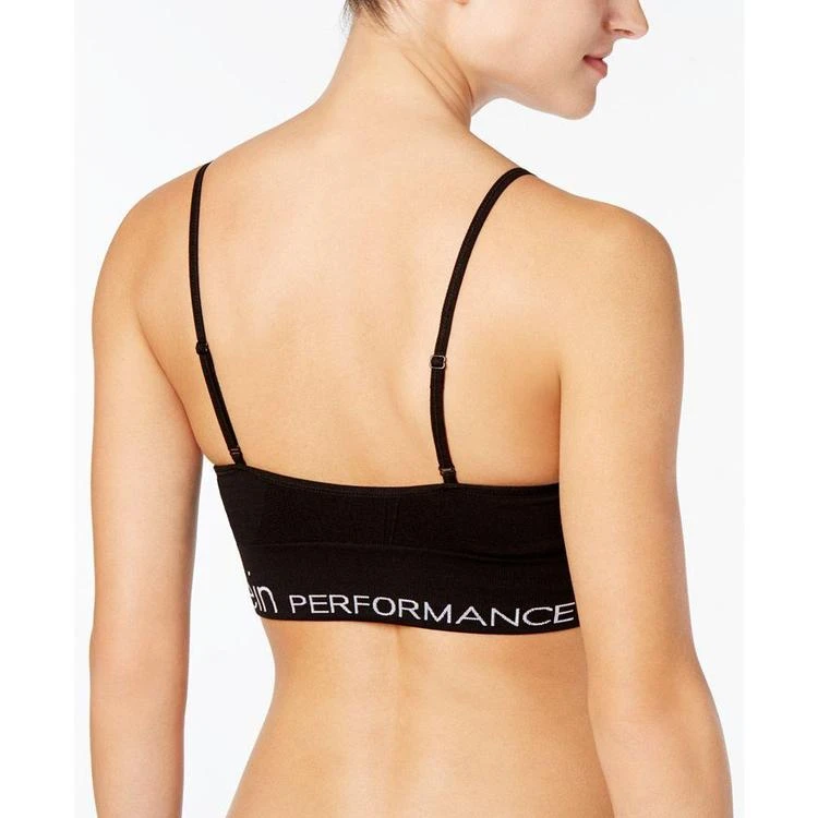商品Calvin Klein|Performance Strappy-Front Low-Support Sports Bra,价格¥223,第2张图片详细描述