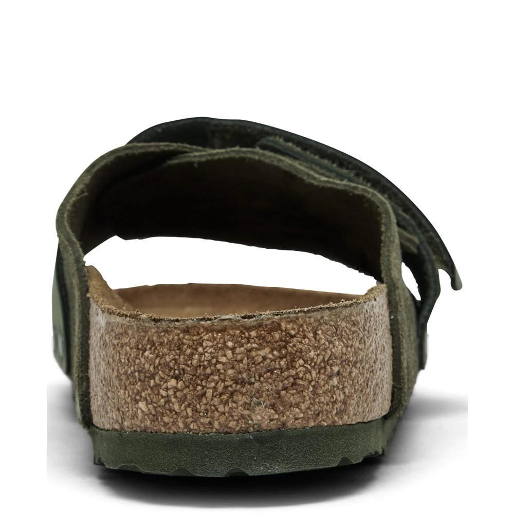 商品Birkenstock|Men's Kyoto Suede Leather Strappy Slide Sandals from Finish Line,价格¥736,第4张图片详细描述