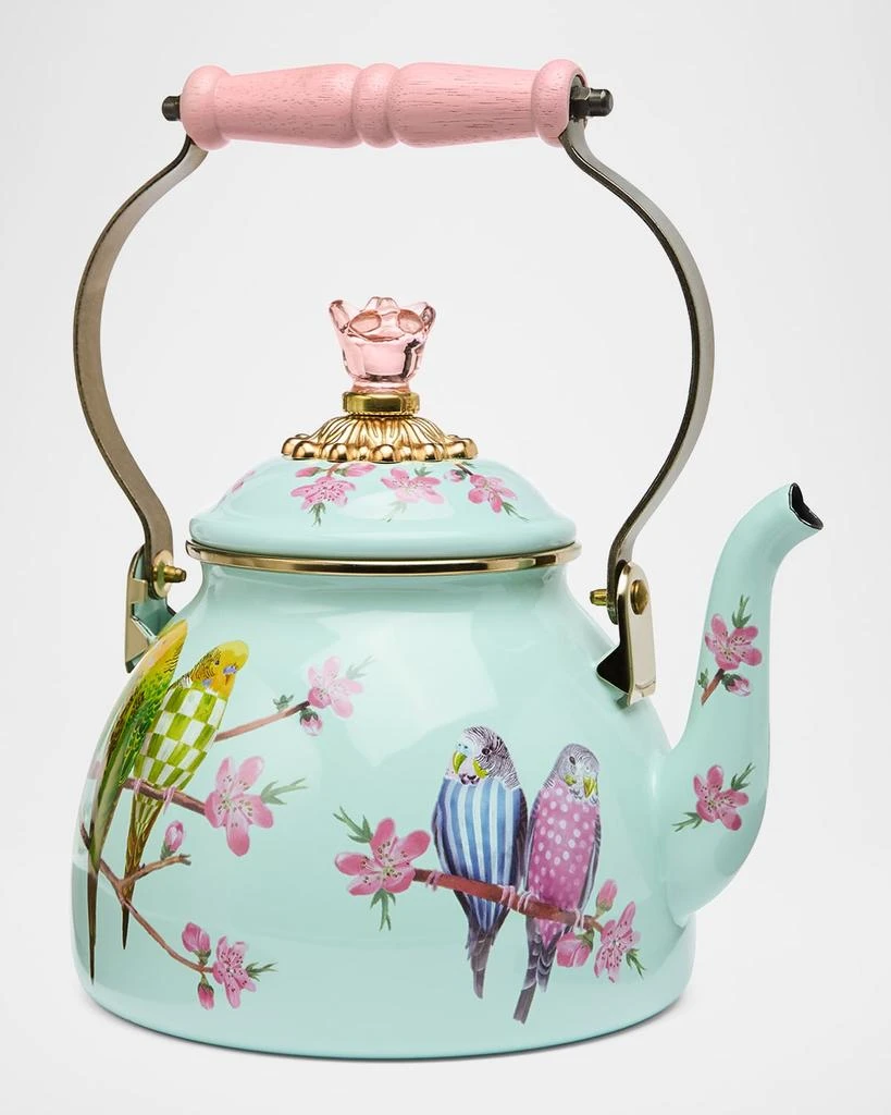 商品MacKenzie-Childs|Parakeet Party 2-Quart Tea Kettle,价格¥1320,第4张图片详细描述