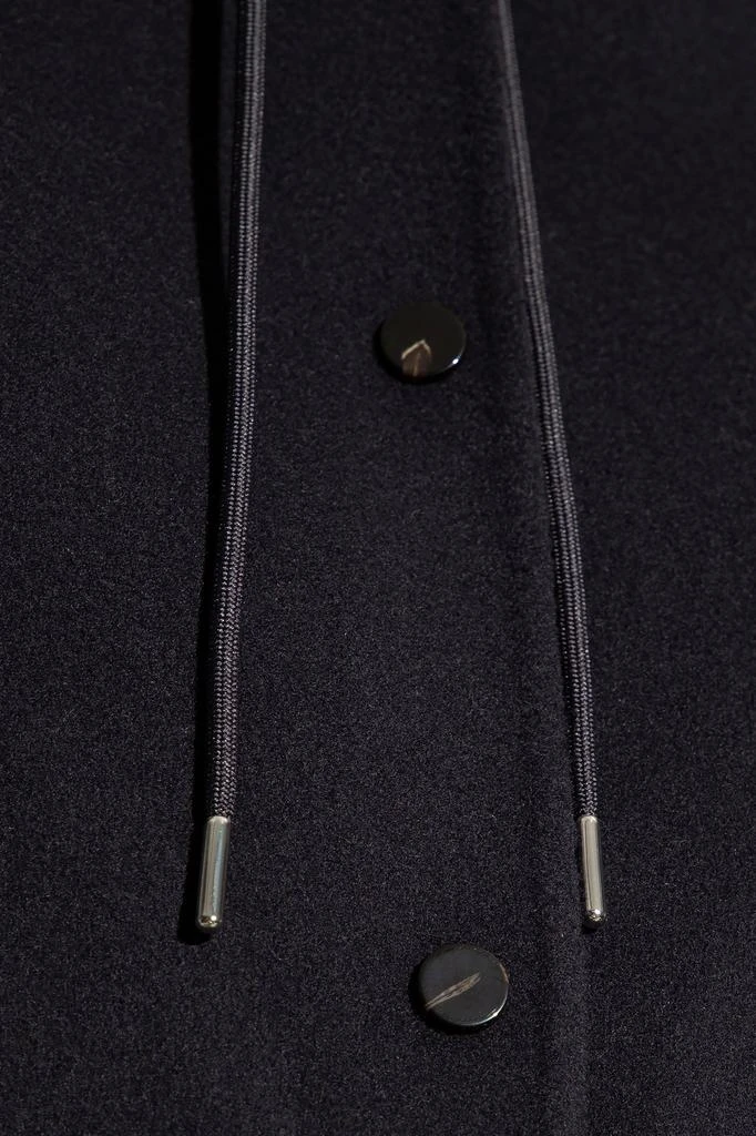 商品Theory|Theory Button-Up Hooded Drawstring Jacket,价格¥3610,第2张图片详细描述