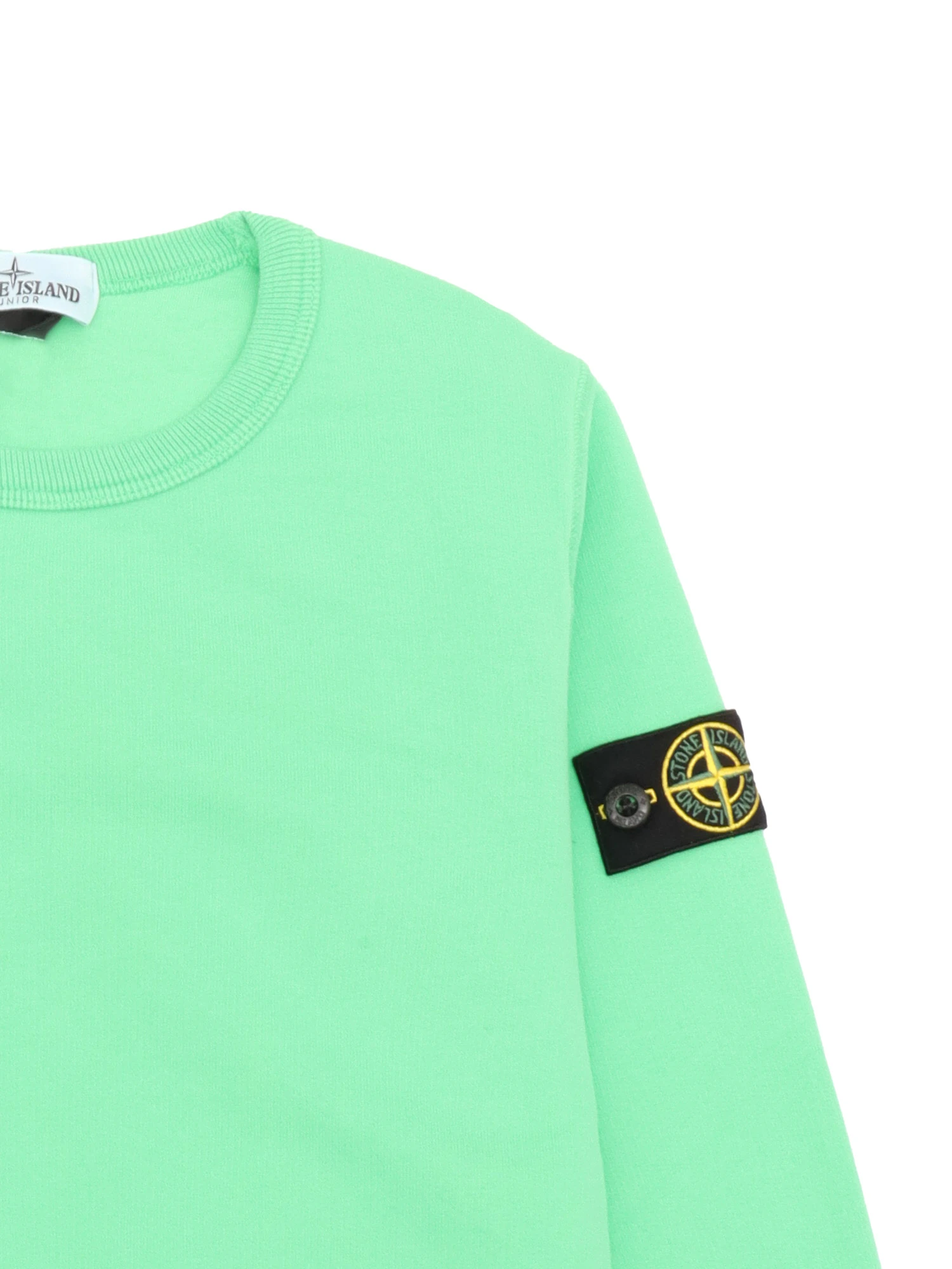 商品Stone Island|Stone Island 男童卫衣 771661340V0050 绿色,价格¥1687,第5张图片详细描述