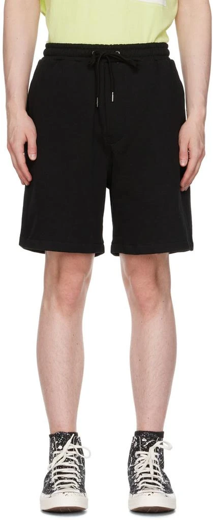 商品Ksubi|Black 4 X 4 Trak Shorts,价格¥306,第1张图片