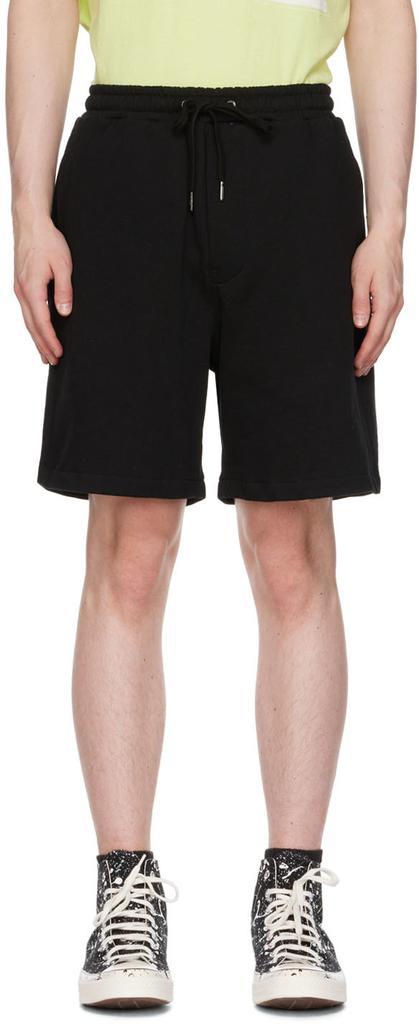 商品Ksubi|Black 4 X 4 Trak Shorts,价格¥1035,第1张图片