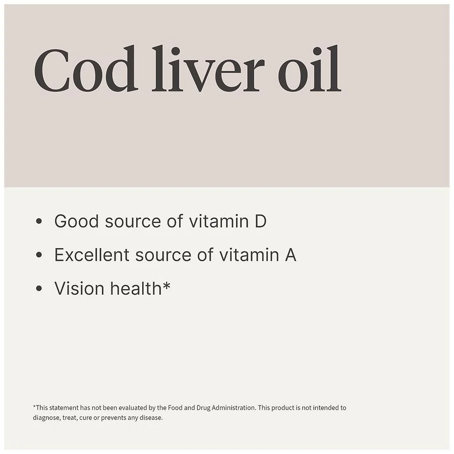 Cod Liver Oil 415 mg Softgels 商品