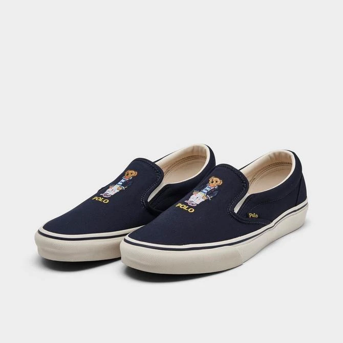 商品Ralph Lauren|Men's Polo Ralph Lauren Keaton Bear Slip-On Casual Shoes,价格¥298,第2张图片详细描述
