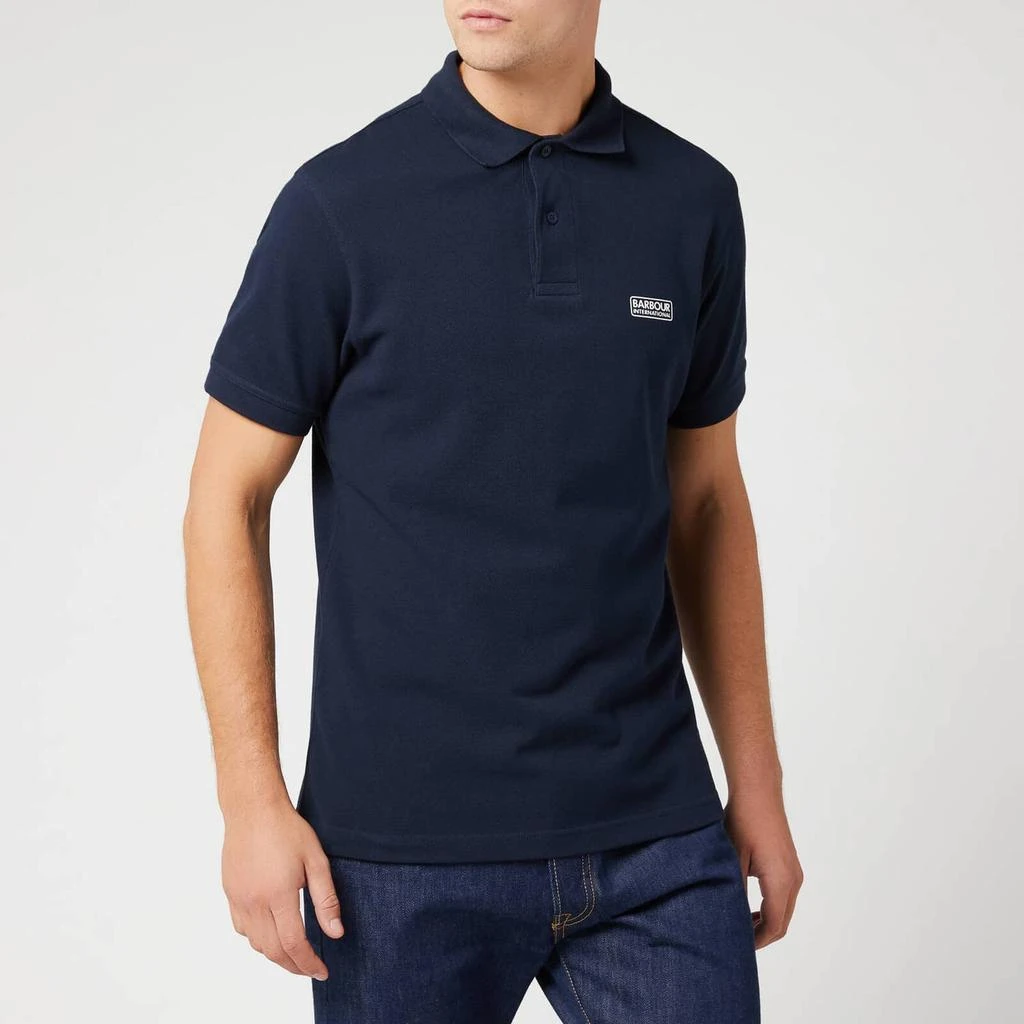 商品Barbour|Barbour International Men's Essential Polo Shirt - International Navy,价格¥196,第1张图片