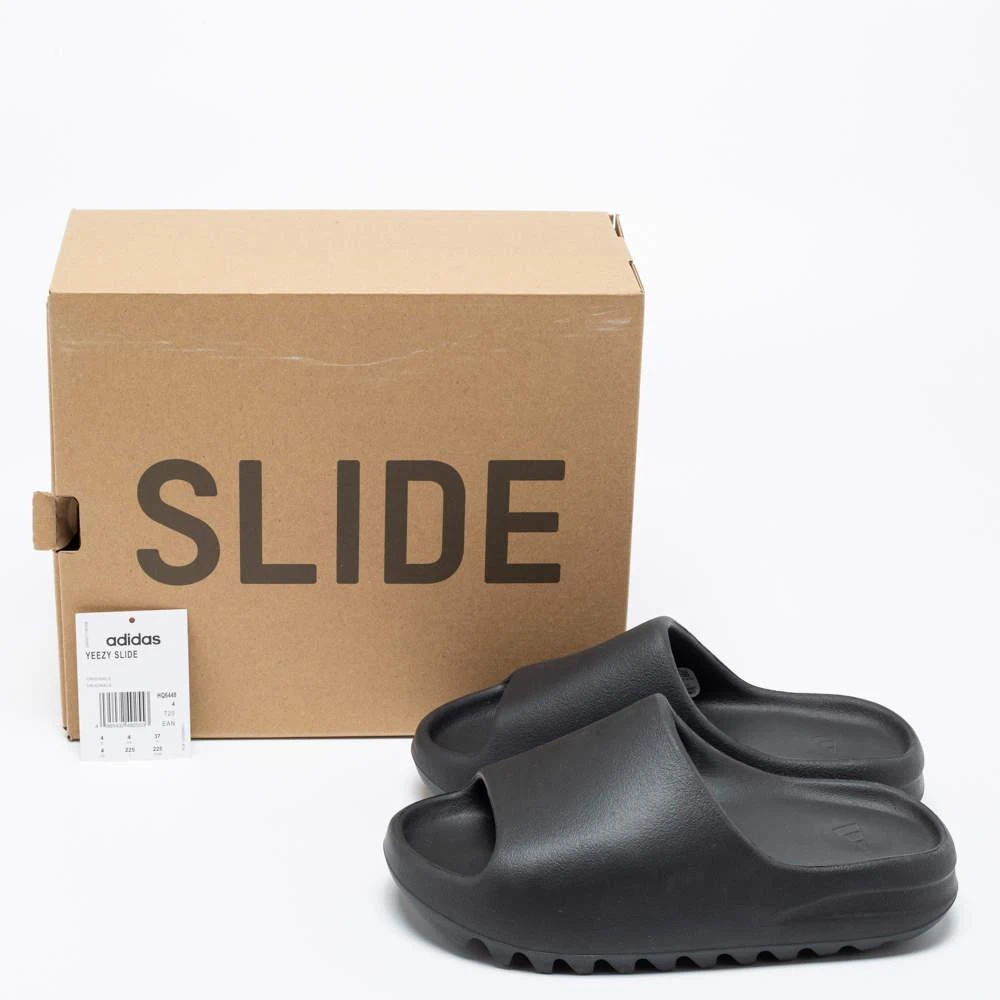 Yezzy X Adiddas Black Rubber Pure Slides Size 37 商品