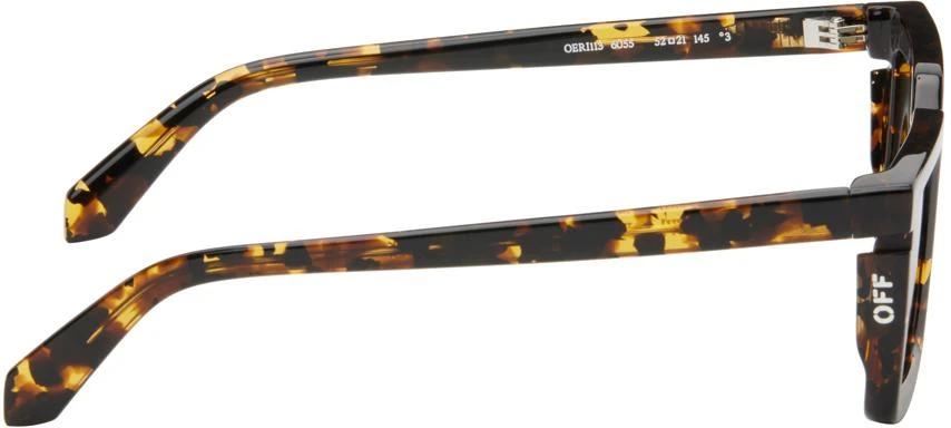 商品Off-White|Brown Tucson Sunglasses,价格¥2059,第2张图片详细描述