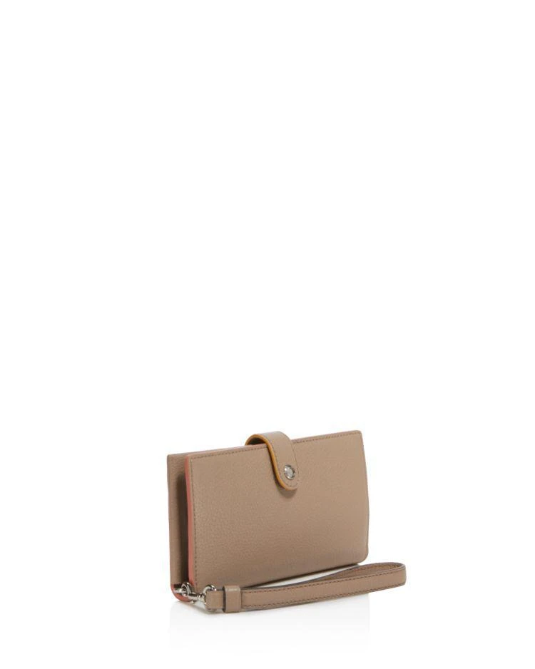 商品Coach|Phone Wristlet in Edgestain Leather,价格¥556,第4张图片详细描述