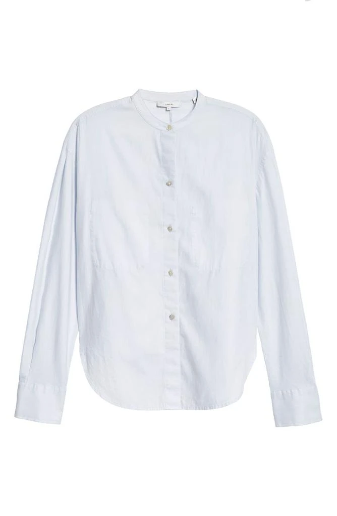 商品Vince|Cotton & Silk Long Sleeve Button-Up Shirt,价格¥581,第5张图片详细描述