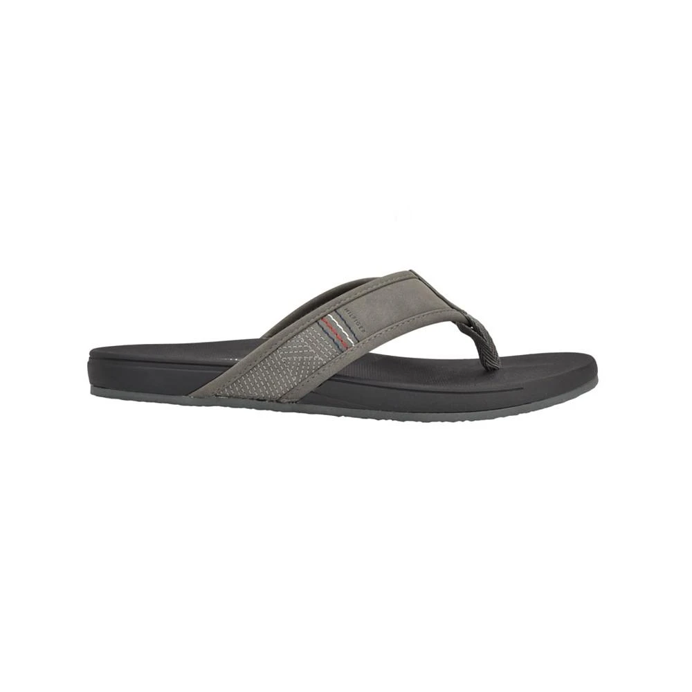 商品Tommy Hilfiger|Men's Serio Flexible Flip Flop Sandals,价格¥247,第2张图片详细描述
