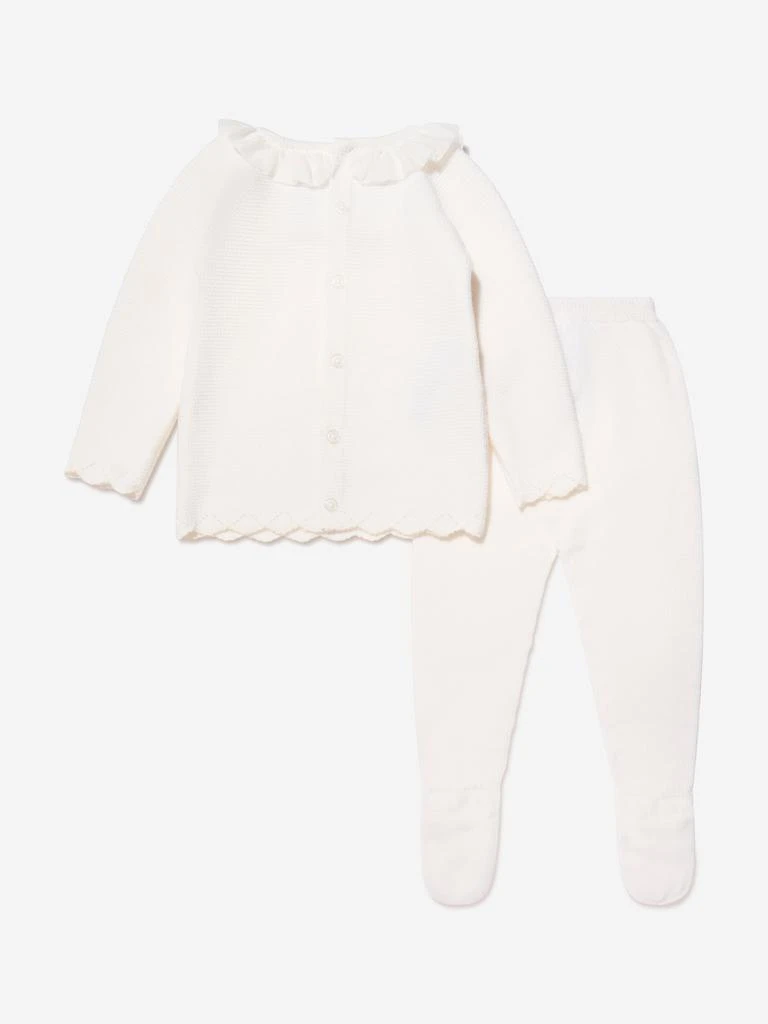 商品Paz Rodriguez|Paz Rodriguez Baby Outfit Set in Ivory,价格¥459,第2张图片详细描述