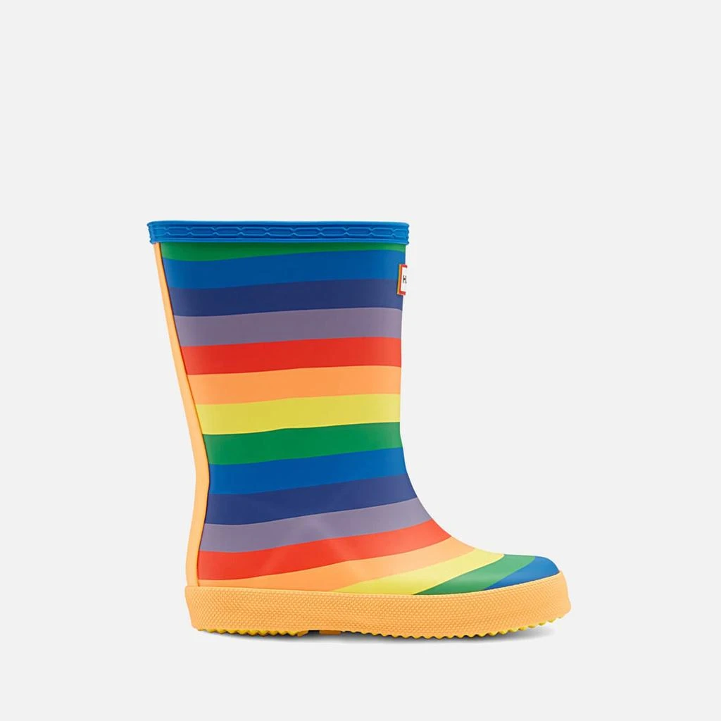 商品Hunter|Hunter Kids' First Classic Rainbow Wellington Boots - Multi,价格¥217,第1张图片