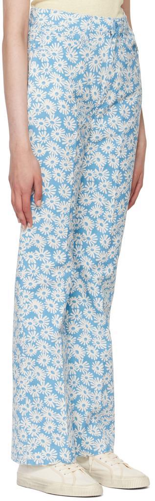 商品Re/Done|Blue 70s Bootcut Trousers,价格¥1657,第4张图片详细描述