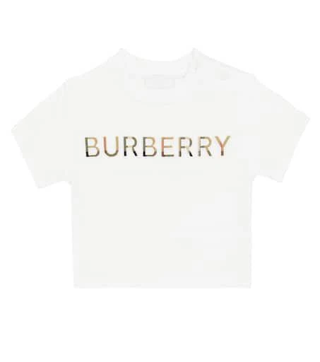 商品Burberry|婴幼儿 — Eugene刺绣T恤,价格¥1180,第1张图片