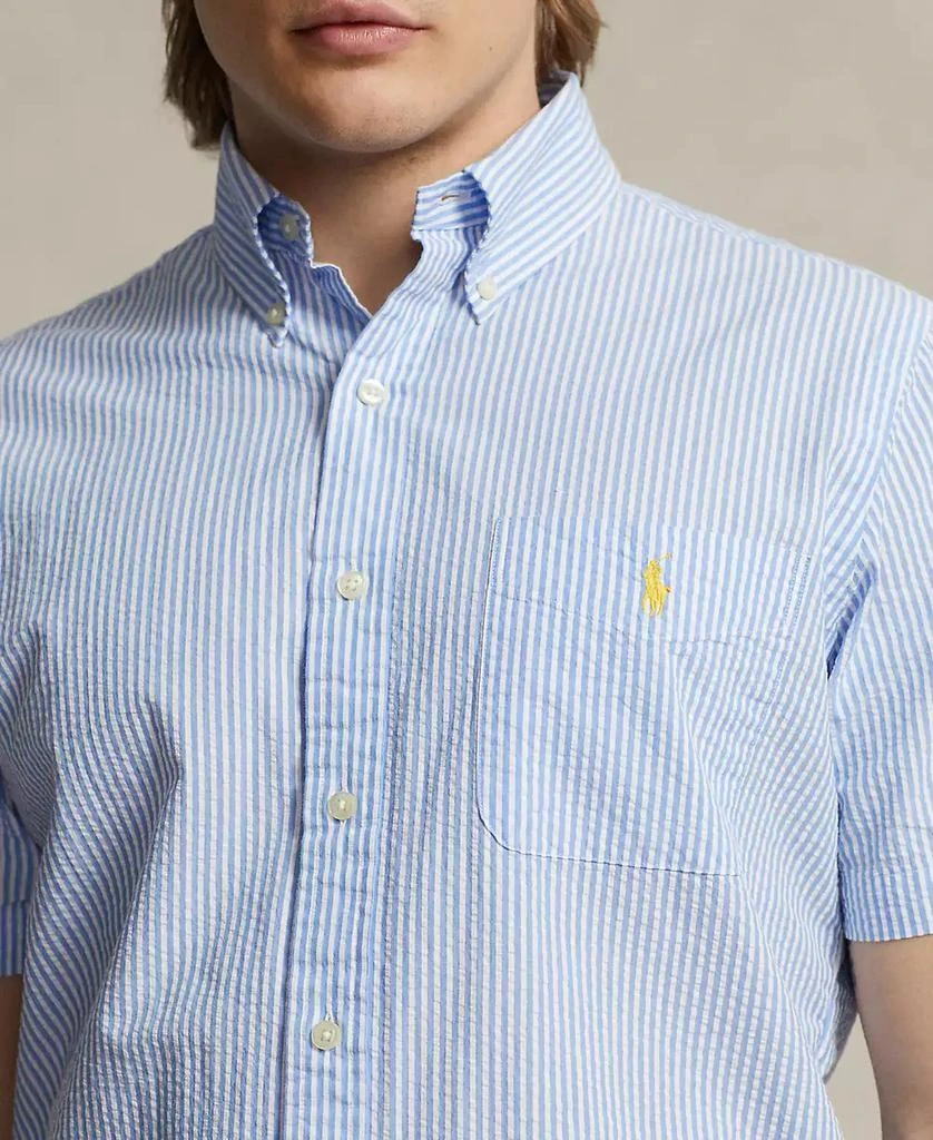 商品Ralph Lauren|Men's RL Prepster Classic-Fit Seersucker Shirt,价格¥949,第3张图片详细描述