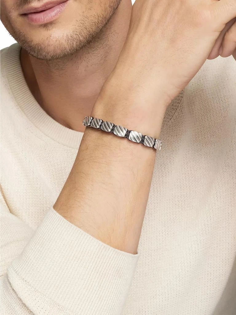 Sculpted Cable Woven Tile Bracelet 商品