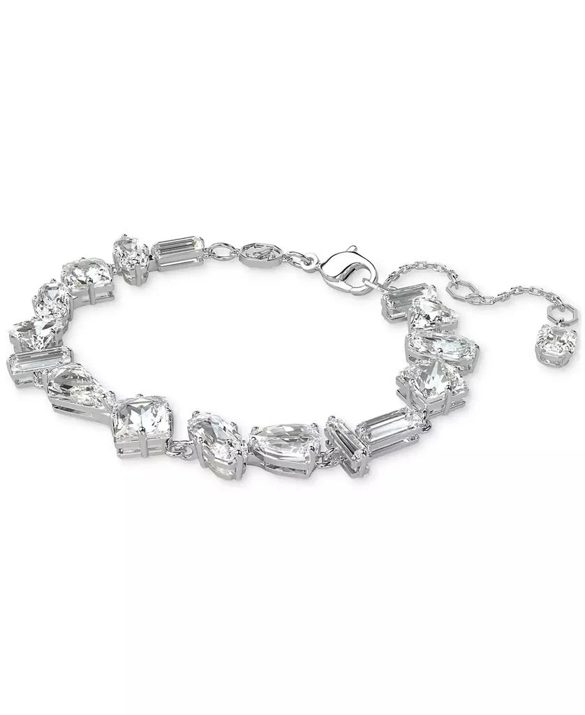 商品Swarovski|Rhodium-Plated Mixed Crystal Flex Bracelet,价格¥1376,第2张图片详细描述