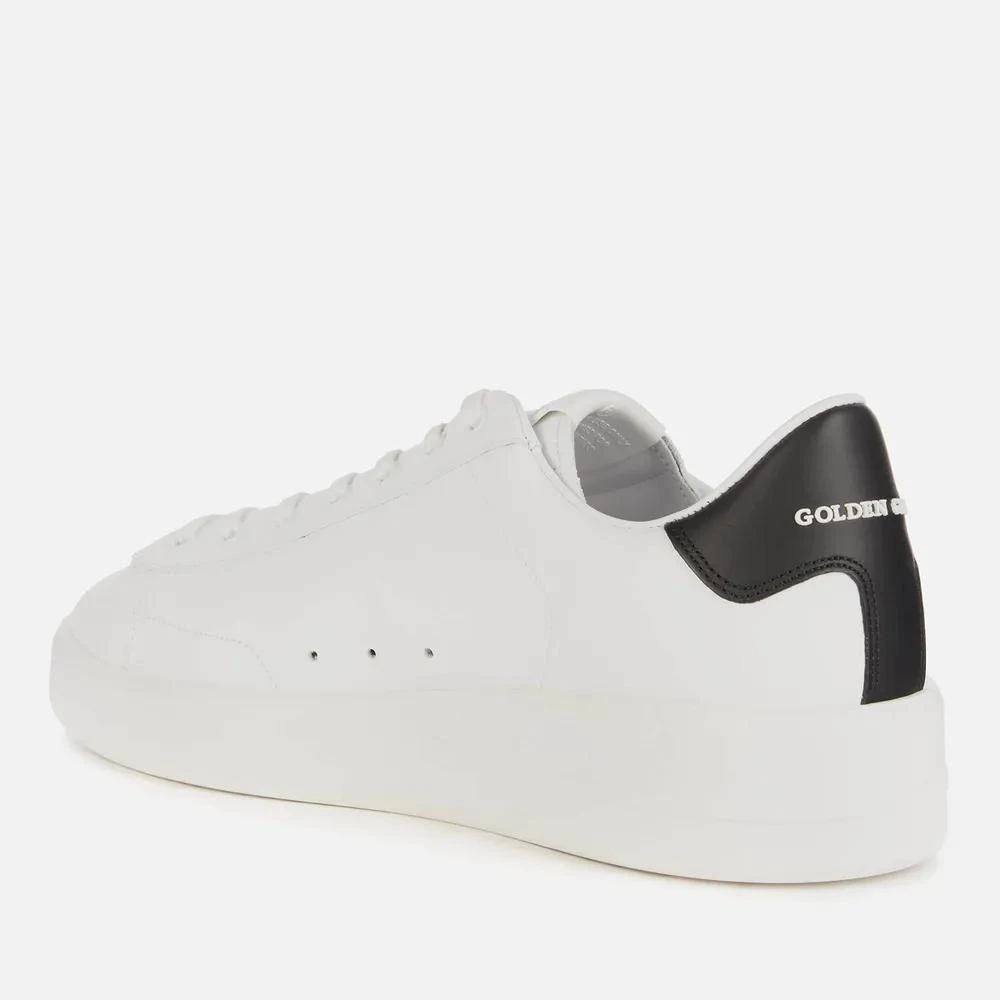 商品Golden Goose|Golden Goose Men's Pure Star Leather Trainers,价格¥2382,第2张图片详细描述