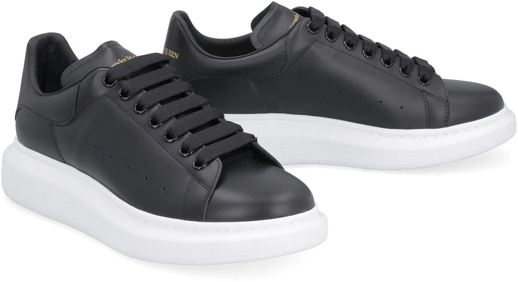 商品Alexander McQueen|ALEXANDER MCQUEEN LARRY LEATHER SNEAKERS,价格¥3111,第3张图片详细描述