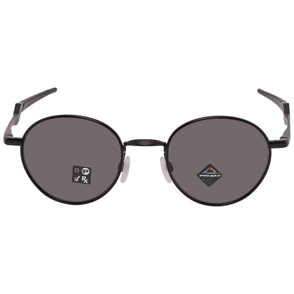 商品Oakley|Terrigal Prizm Grey Round Unisex Sunglasses OO4146 414601 51,价格¥937,第2张图片详细描述
