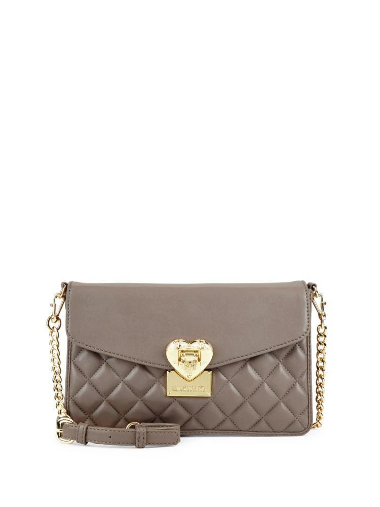 商品Moschino|Quilted Flap Crossbody Bag,价格¥747,第1张图片