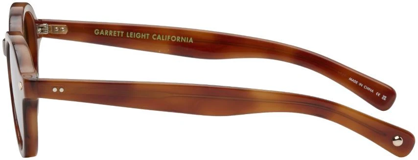 商品GARRETT LEIGHT|Tortoiseshell Flipper Sunglasses,价格¥1847,第2张图片详细描述