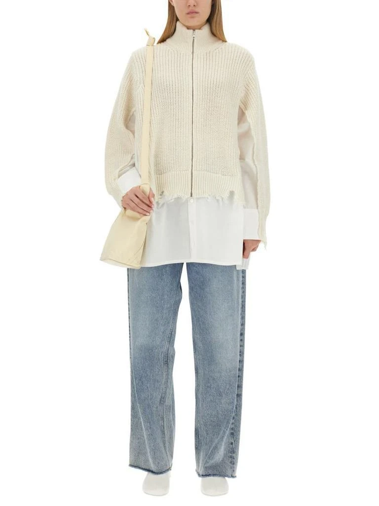 商品MM6|Mm6 Maison Margiela Sweaters in White,价格¥5782,第2张图片详细描述