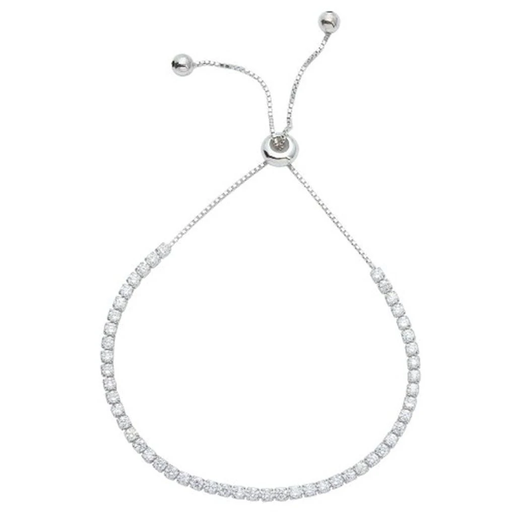 商品ADORNIA|Slider Tennis Bracelet silver,价格¥139,第1张图片