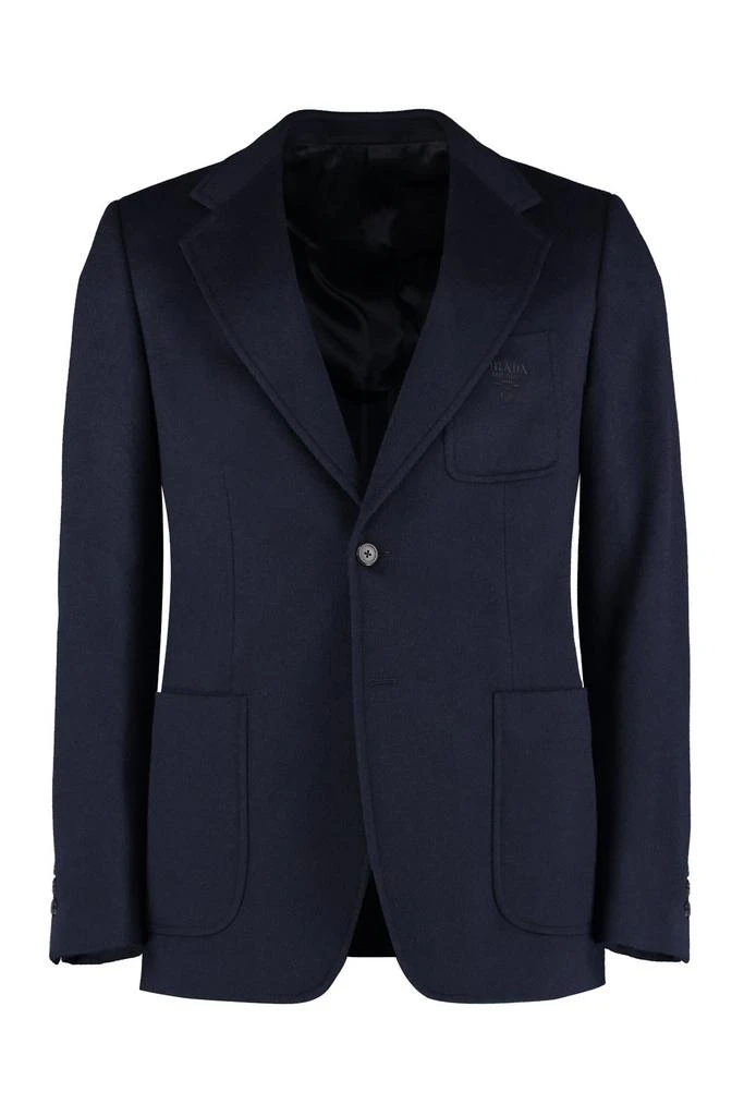 商品Prada|Prada Single-Breasted Tailored Blazer,价格¥22429,第1张图片