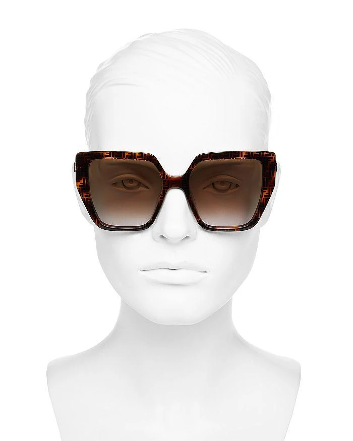 商品Fendi|Baguette Butterfly Sunglasses, 55mm,价格¥2971,第2张图片详细描述