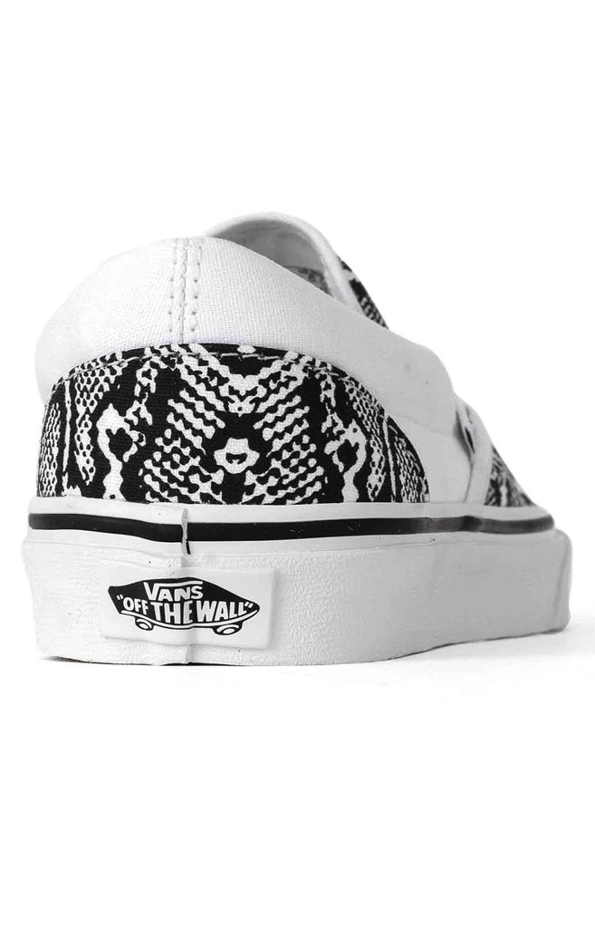 商品Vans|(U38WTQ) Python Classic Slip-On Shoe - White/True White,价格¥271,第5张图片详细描述