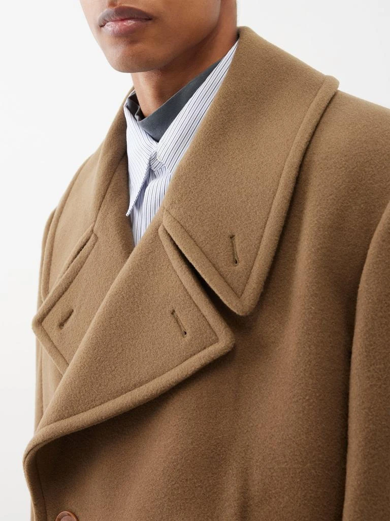 商品Lemaire|Double-breasted wool pea coat,价格¥5793,第3张图片详细描述