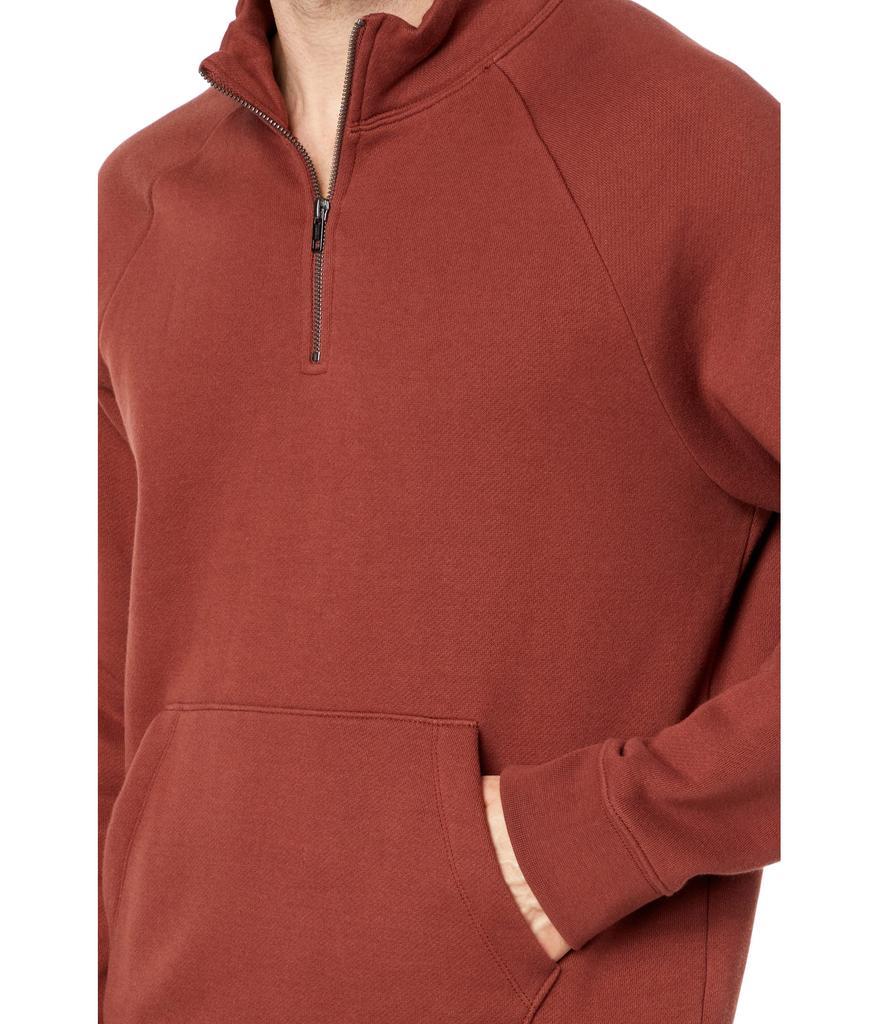 商品Madewell|Foundational Fleece 1/4 Zip,价格¥344,第5张图片详细描述