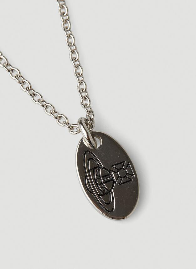 商品Vivienne Westwood|Tag Pendant Necklace in Silver,价格¥812,第6张图片详细描述