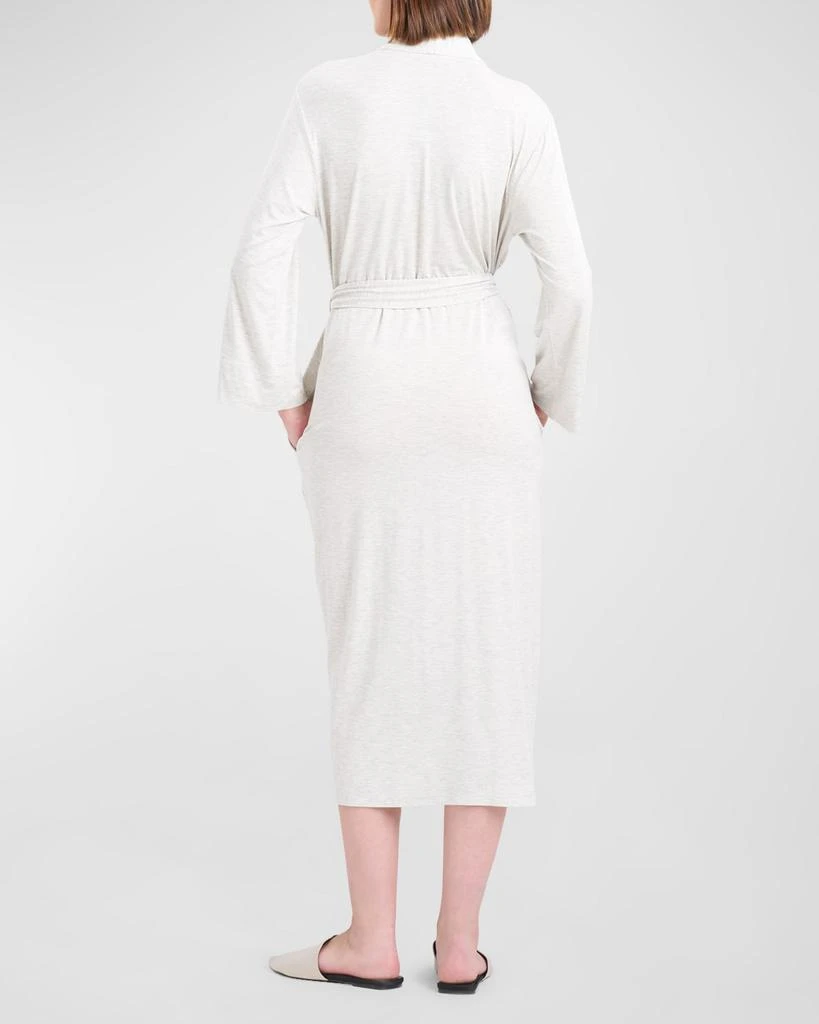 商品Natori|Feathers Elements Long Jersey Robe,价格¥1011,第2张图片详细描述